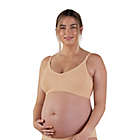 Alternate image 2 for Bravado Designs Large Sustainable Body Silk Seamless Nursing Bra in Tan