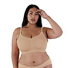 Alternate image 3 for Bravado Designs Large Sustainable Body Silk Seamless Nursing Bra in Tan