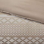 Alternate image 6 for Madison Park&reg; Carina 7-Piece Jacquard Queen Comforter Set in Taupe