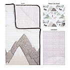 Alternate image 1 for Trend Lab&reg; Mountain Baby 3-Piece Crib Bedding Set in Grey