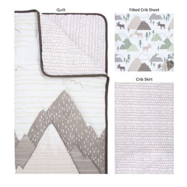 Trend Lab&reg; Mountain Baby Crib Bedding Collection. View a larger version of this product image.