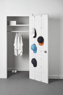 Simply Essential&trade; Over-the-Door Cap Rack in Bright White (Set of 2)