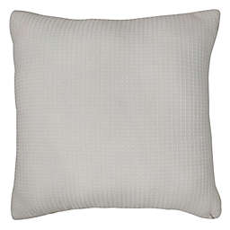 Studio 3B™ Waffle Square Outdoor Throw Pillow in Coconut Milk