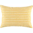 Alternate image 0 for Studio 3B&trade; Dotted Stripe Oblong Throw Pillow in Yellow