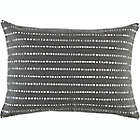 Alternate image 0 for Studio 3B&trade; Dotted Stripe Oblong Throw Pillow in Grey