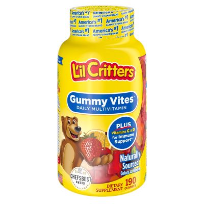 L&#39;il Critters 190-Count Gummy Vites