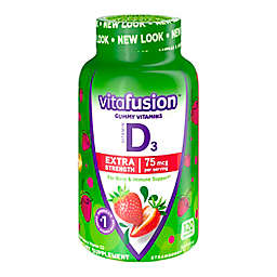 Vitafusion™ 120-Count Extra Strength 3000 IU Vitamin D3 Gummies in Natural Strawberry Flavor
