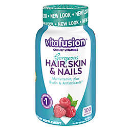 Vitafusion™ Gorgeous Hair, Skin & Nails 100-Count Gummy Multivitamin in Raspberry Flavor