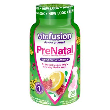 Vitafusion&reg; 90-Count Prenatal DHA & Folic Acid Gummy Vitamins. View a larger version of this product image.