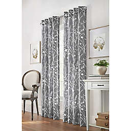 Bradford 84-Inch Grommet Window Curtain Panel in Grey (Single)