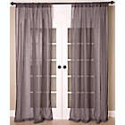 Alternate image 0 for Aura Solid Sheer Window Curtain Panel (Single)