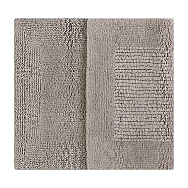 Haven&trade; Reversible Cotton 21&quot; x 34&quot; Bath Rug in Mourning Dove. View a larger version of this product image.