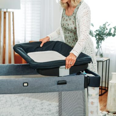 Chicco Lullaby&trade; Primo All-in-One Portable Playard in Lakeshore. View a larger version of this product image.