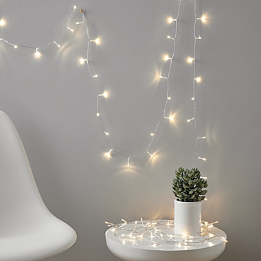 Simply Essential&trade; 23-Foot 100-Light Decorative String Lights. View a larger version of this product image.