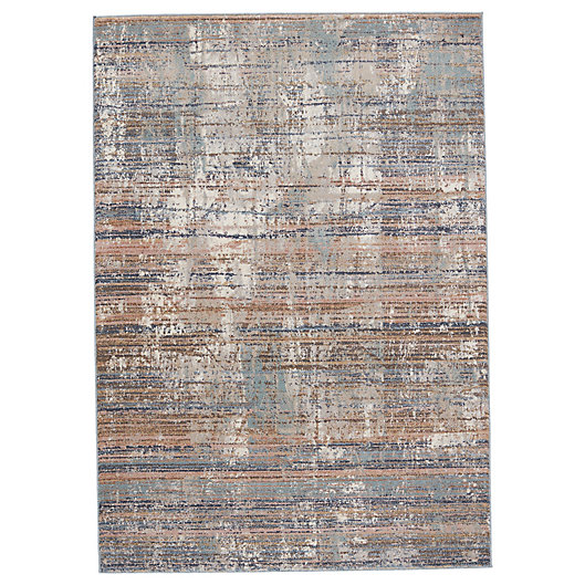 Alternate image 1 for Jaipur Living Lysandra Abstract 9'6 x 12' Area Rug in Blue/Tan
