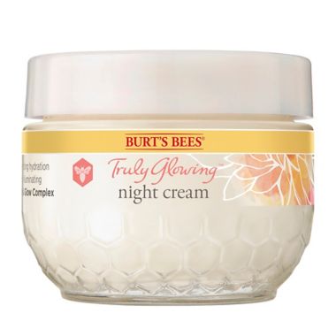 Burt's Bees&reg; 1.8 oz. Truly Glowing&trade; Night Cream. View a larger version of this product image.