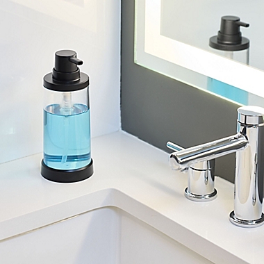 Simply Essential&trade; Soap Pump in Matte Black. View a larger version of this product image.