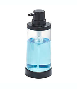 Dispensador de jabón de plástico Simply Essential™ color negro mate
