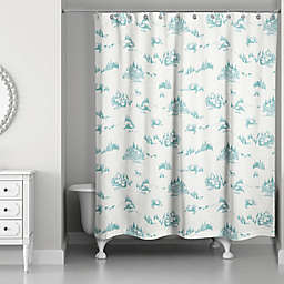 Shower Curtains Teal Bed Bath Beyond, Teal Gray Shower Curtain