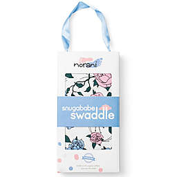 Norani® Size 0-3M Flower Power Snugababe Organic Cotton Swaddle