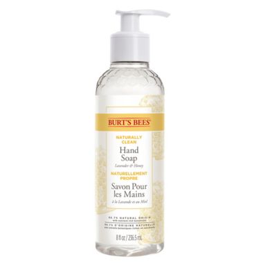Burt's Bees&reg; 8 oz. Naturally Clean Hand Soap. View a larger version of this product image.