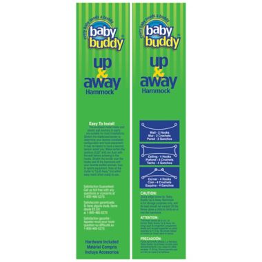 Baby Buddy&reg; Up and Away Hammock in White. View a larger version of this product image.