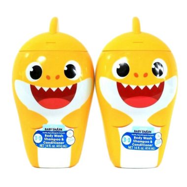 Baby Shark 14 fl. oz. 3-in-1 Body Wash, Shampoo and Conditioner. View a larger version of this product image.