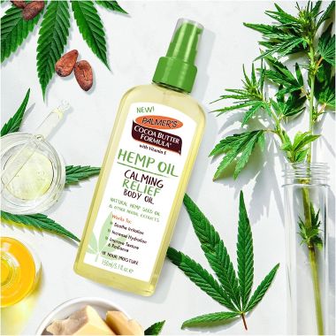 Palmer's&reg; 5.1 oz. Help Calming Relief Body Oil. View a larger version of this product image.