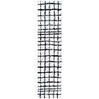 Alternate image 0 for Arenal Grid Shag White/Black 2&#39; X 10&#39; Runner