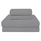 Alternate image 1 for Studio 3B&trade; Solid 825-Thread-Count King Sheet Set in Alloy