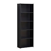 Simply Essential&trade; Basic 5-Shelf Bookcase in Black