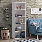 Alternate image 1 for Simply Essential&trade; Basic 5-Shelf Bookcase in White