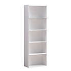 Alternate image 0 for Simply Essential&trade; Basic 5-Shelf Bookcase in White