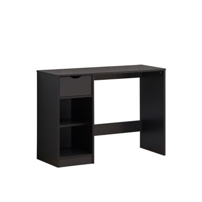 Simply Essential&trade; 1-Drawer Writing Desk with Storage Shelves in Black