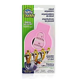 Baby Buddy&reg; Size-It Closet Organizers in Pink (Set of 5)