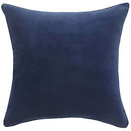 Studio 3B™ Velvet 20-Inch Square Throw Pillow in Indigo