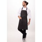 Alternate image 1 for Chef Works&reg; Boulder Denim Bib Apron in Black/Purple