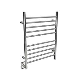 Amba® Radiant Straight Left Hardwired Towel Warmer in Gold