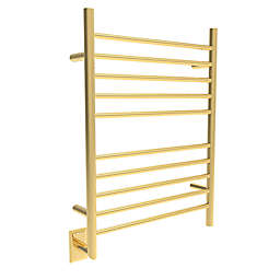Amba® Radiant Straight Hardwired Towel Warmer in Gold