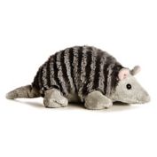 Aurora World&reg; Mini Flopsie Anton Armadillo Plush Toy in Grey/Black