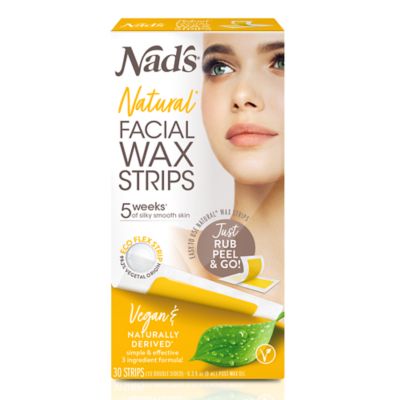 Nad's&reg; 30-Count Facial Wax Strips
