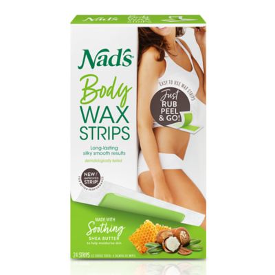 Nad's&reg; 24-Count Body Wax Strips for Normal Skin