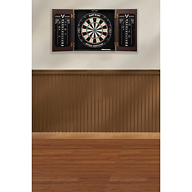 Viper Stadium Dartboard Cabinet with Shot King Dartboard. View a larger version of this product image.
