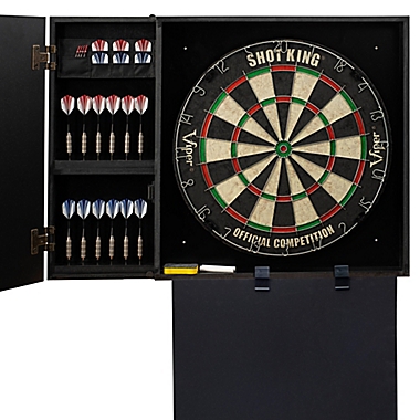 Viper Steadfast Dart Backboard with the Shot King Sisal Dartboard. View a larger version of this product image.