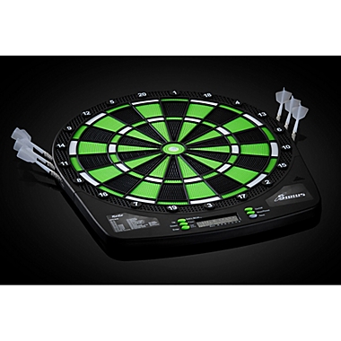 Fat Cat&reg; Sirius Electronic Dartboard in Black. View a larger version of this product image.