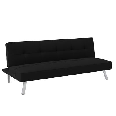 Serta&reg; Cam Sleeper Sofa in Black