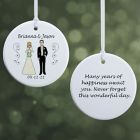 Alternate image 0 for Wedding Party Characters Christmas Ornament Collection