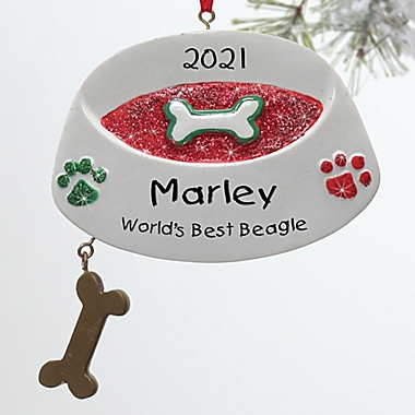 Top Dog Christmas Ornament. View a larger version of this product image.