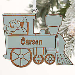 Holiday Train Personalized Ornament Collection