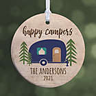 Alternate image 0 for Happy Camper Personalized Ornament- 2.85&quot; Glossy - 1 Sided
